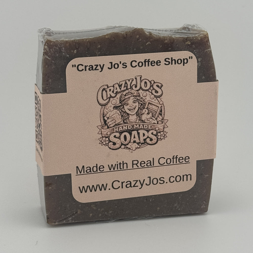 "Crazy Jo's Coffee Shop" Single‑Use Soap Cubes -- Refill (30-Pack)