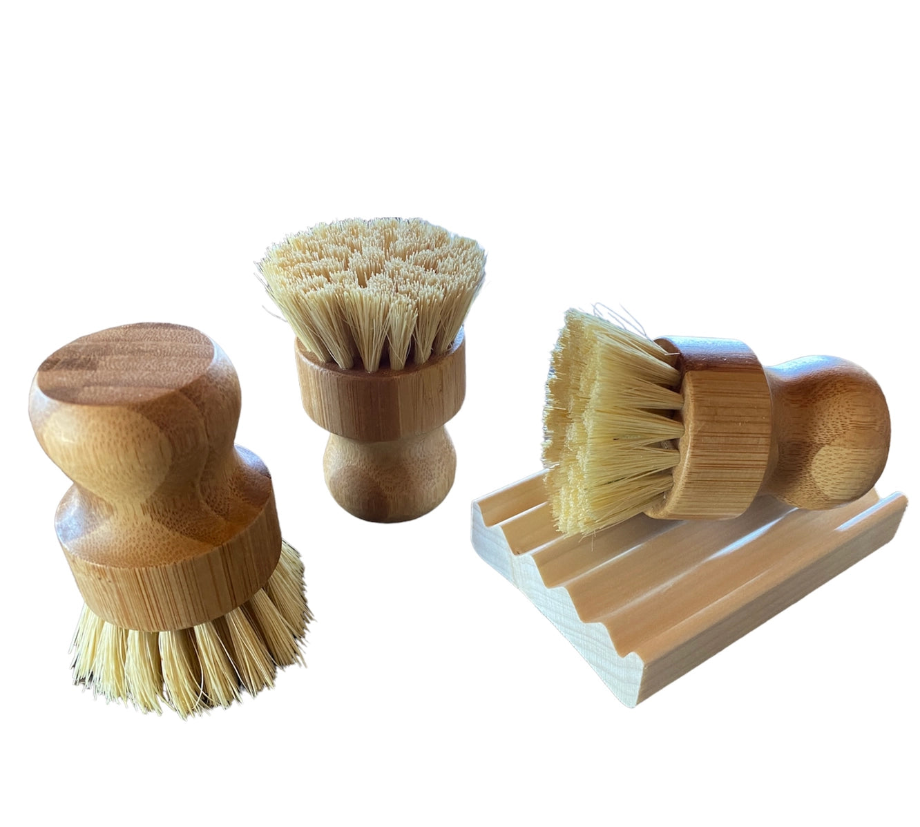 Bamboo Handle Dish Brush
