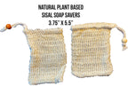 Plant Based Sisal Soap Saver Pouches